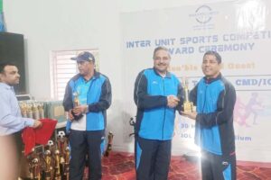 प्रथम आईओएल खेलकूद प्रतियोगिता का भव्य समापन