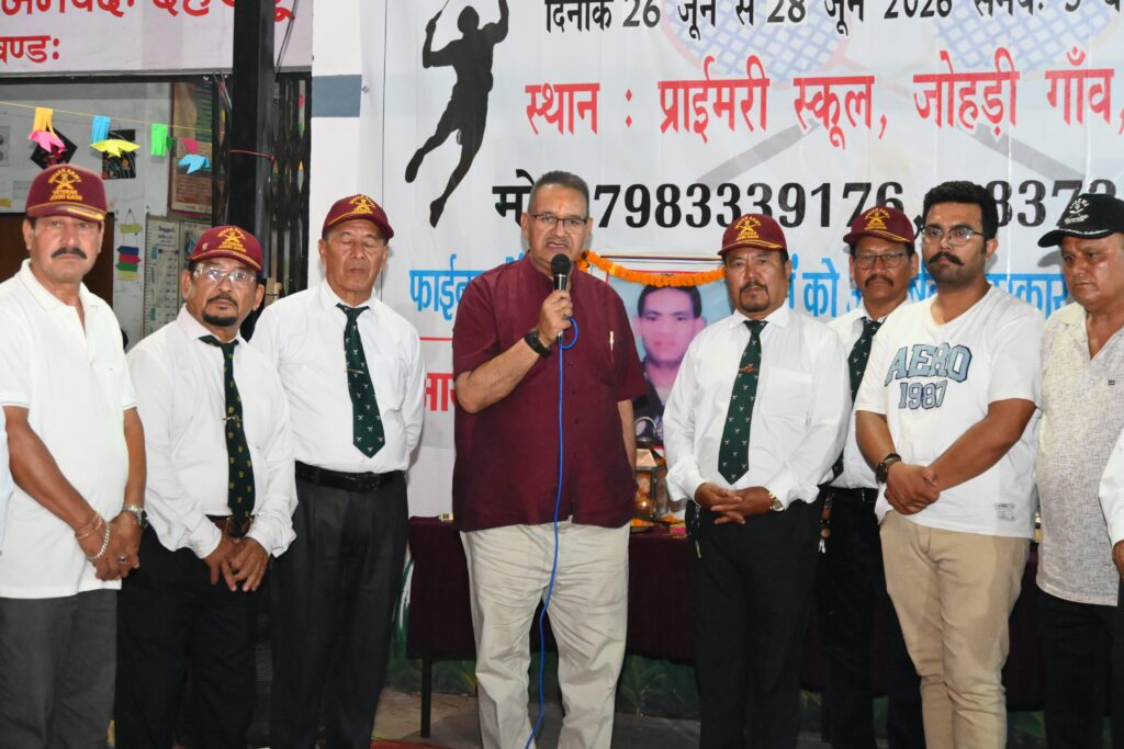 शहीद पंकज गुरुंग मेमोरियल बैडमिंटन टूर्नामेंट का हुआ समापन