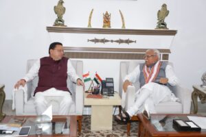 मुख्यमंत्री धामी ने केंद्रीय विद्युत मंत्री से ऊर्जा परियोजनाओं एवं पिटकुल की एडीबी सहायतित पारेषण परियोजना पर की चर्चा